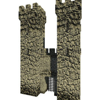 CastleWall_GATE_TALL