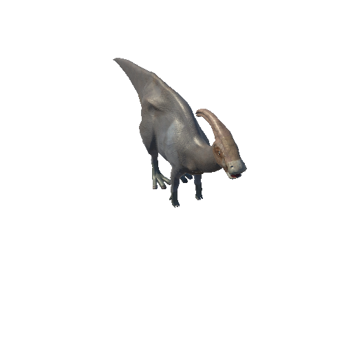 ParasaurolophusLowPoly