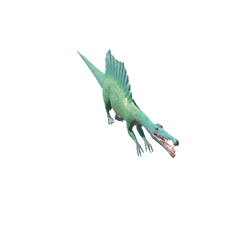 SpinosaurusModelLowpoly