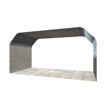 Modular_FalloutShelter_Tunnel_StyleBSection001