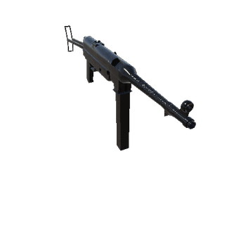 MP40 WW2 Customizable Weapons by Corvobrok