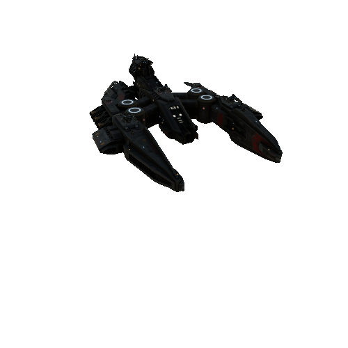 ScifiDestroyerWarhawkBlack