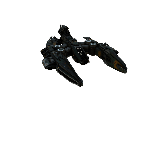 ScifiDestroyerWarhawkGreen_1