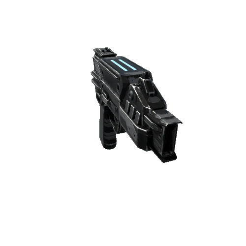 ScifiEnergyPistol3AnimatedBlack