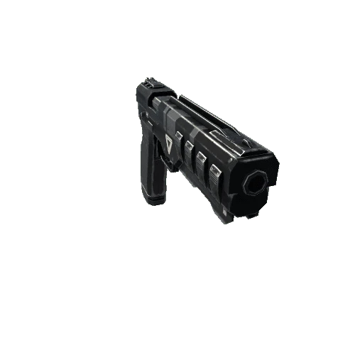 ScifiPistol1Black