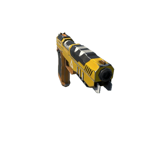 ScifiPistol3Yellow