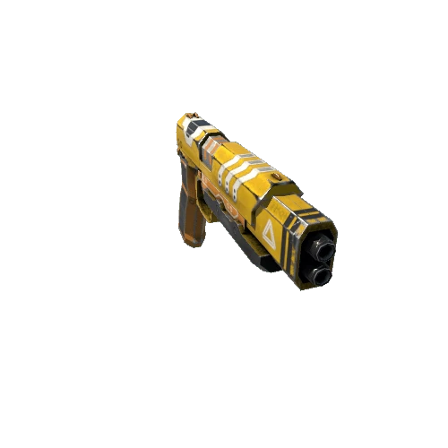 ScifiPistol4Yellow