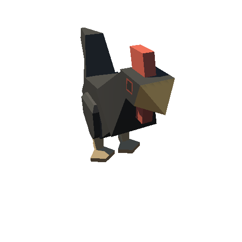 SA_Animals_Rooster_Black