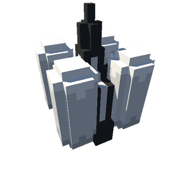 BX_005 Voxel Spaceships