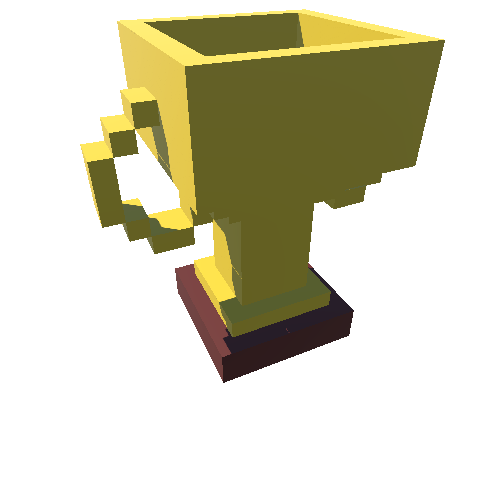 tA_05_16x Trophy 16x Cups Voxel Pack