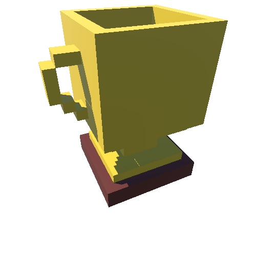 tA_06_16x Trophy 16x Cups Voxel Pack