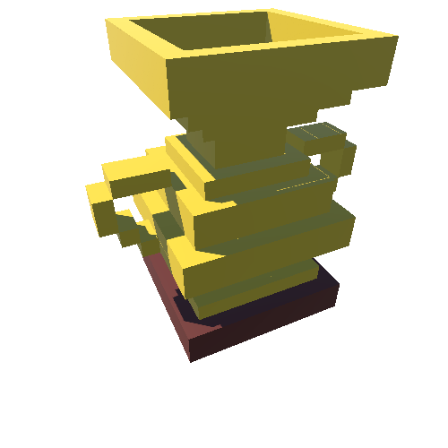 tA_08_16x Trophy 16x Cups Voxel Pack