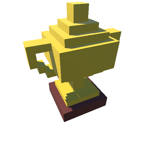 tA_13_16x Trophy 16x Cups Voxel Pack