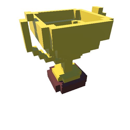 tB_02_16x Trophy 16x Cups Voxel Pack