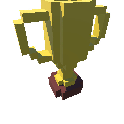 tB_04_16x Trophy 16x Cups Voxel Pack