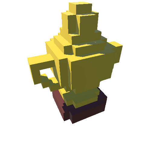 tB_07_16x Trophy 16x Cups Voxel Pack