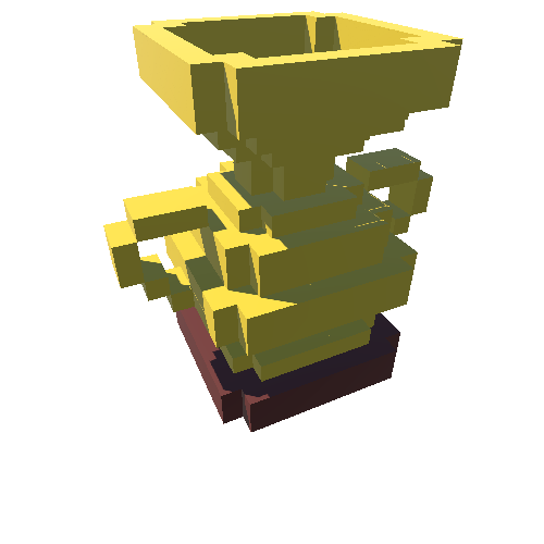 tB_08_16x Trophy 16x Cups Voxel Pack