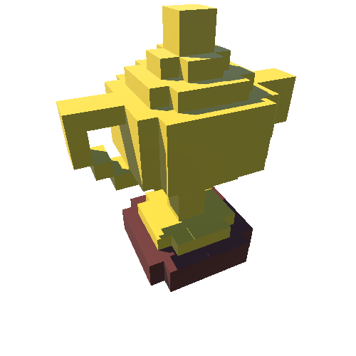 tB_13_16x Trophy 16x Cups Voxel Pack