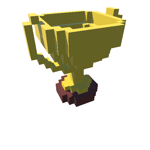 tC_02_16x Trophy 16x Cups Voxel Pack