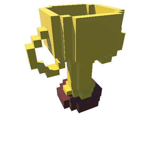 tC_05_16x Trophy 16x Cups Voxel Pack