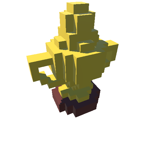 tC_07_16x Trophy 16x Cups Voxel Pack