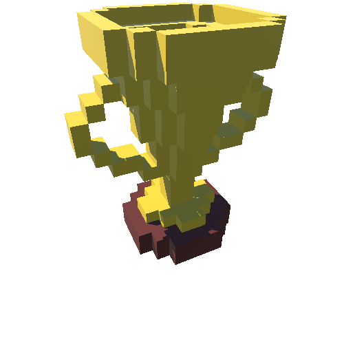 tC_09_16x Trophy 16x Cups Voxel Pack