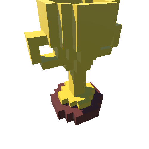 tC_12_16x Trophy 16x Cups Voxel Pack