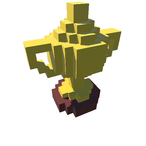 tC_13_16x Trophy 16x Cups Voxel Pack