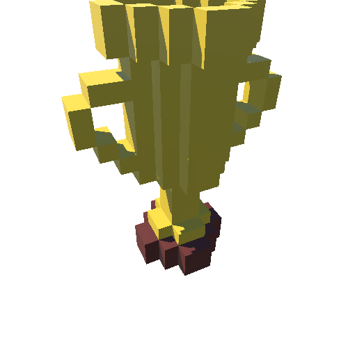 tC_15_16x Trophy 16x Cups Voxel Pack