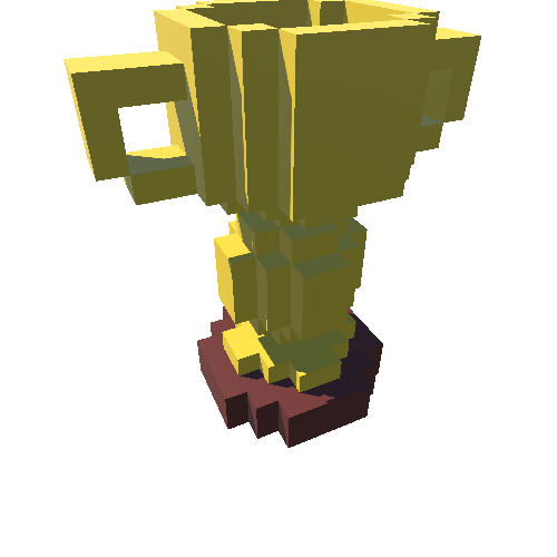 tC_18_16x Trophy 16x Cups Voxel Pack