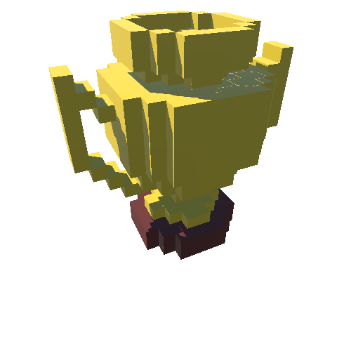 tC_20_16x Trophy 16x Cups Voxel Pack