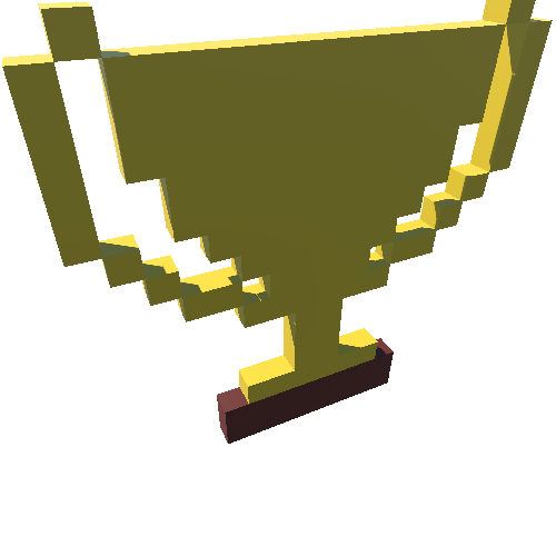 tD_02_16x Trophy 16x Cups Voxel Pack