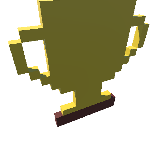 tD_06_16x Trophy 16x Cups Voxel Pack