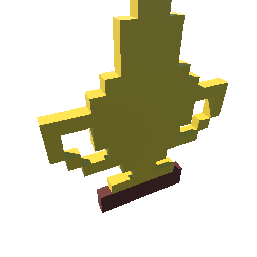 tD_07_16x Trophy 16x Cups Voxel Pack