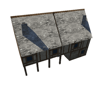 P004 Easy Modular Medieval House