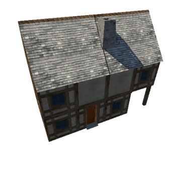 P007 Easy Modular Medieval House