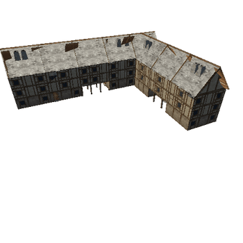 P010 Easy Modular Medieval House