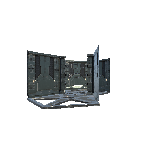 PENTA_ROOM2 Sci-Fi Heavy Station Kit base AUGMENTED