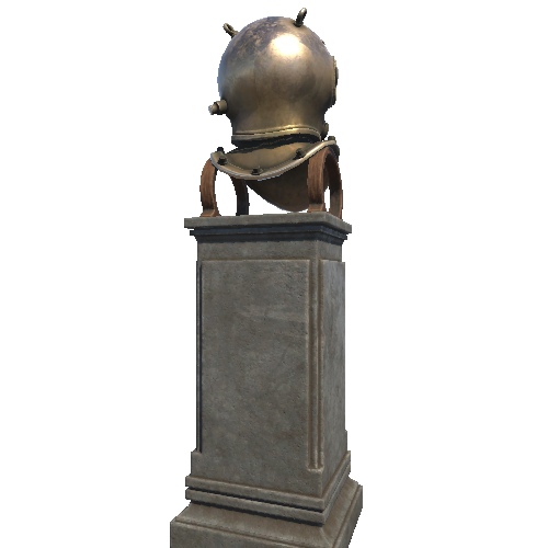 Diver_Helmet_OnPedestal