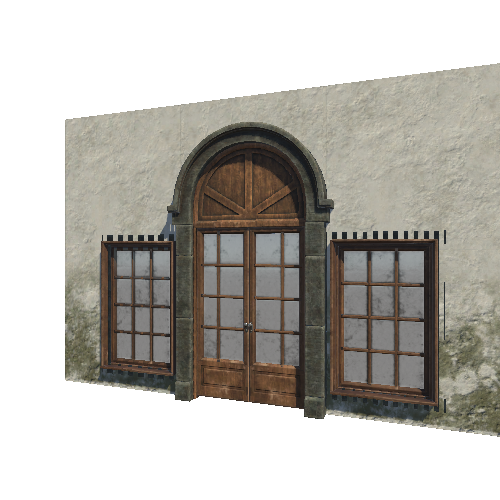 Out_Entrance_Arch_Wooden_Doors_Simple