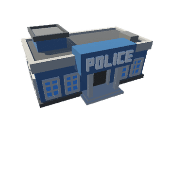 b14 voxel bilding low poly