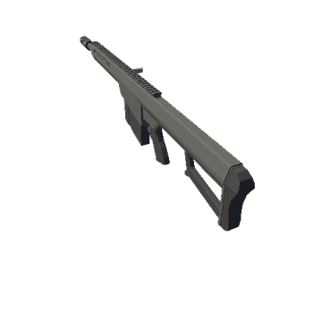 M107 Low Poly Weapons VOL.2