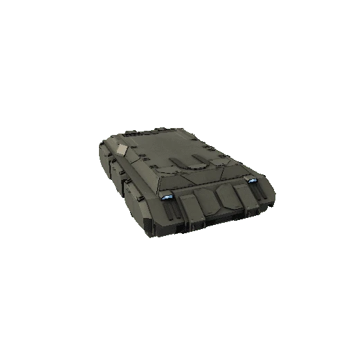 ScifiTiger3SuperHeavyTankChassis+WheelsGrey