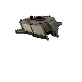 DragonLightAntigravTankTurretHatchOpenSand