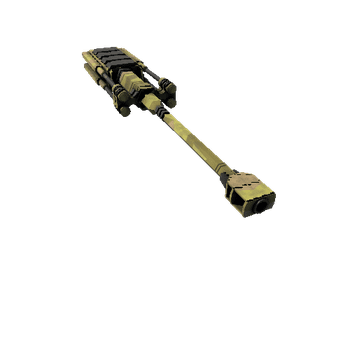 ScifiHellfireHeavyArtilleryBarrelAnimatedGreenCamo2