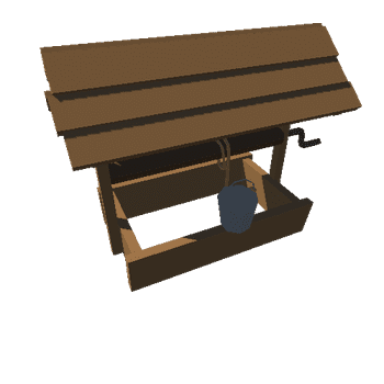 well Low Poly Wild West Environment & Props