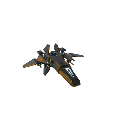 StarFighterType01Variant01_Orange