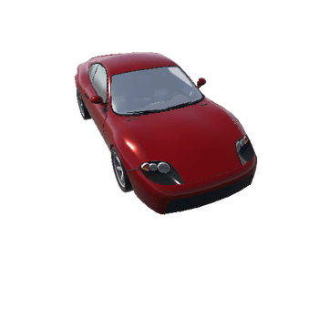 F550 3D Low Poly Car For Games (F550)