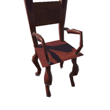 ChairLowPolyDark