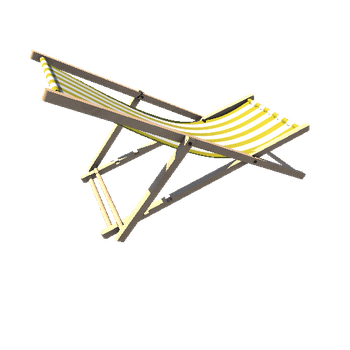 DeckChair_Low_Gold